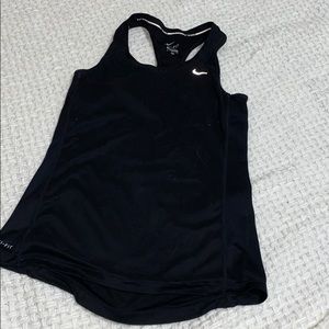 Black Nike Dri-fit tank top